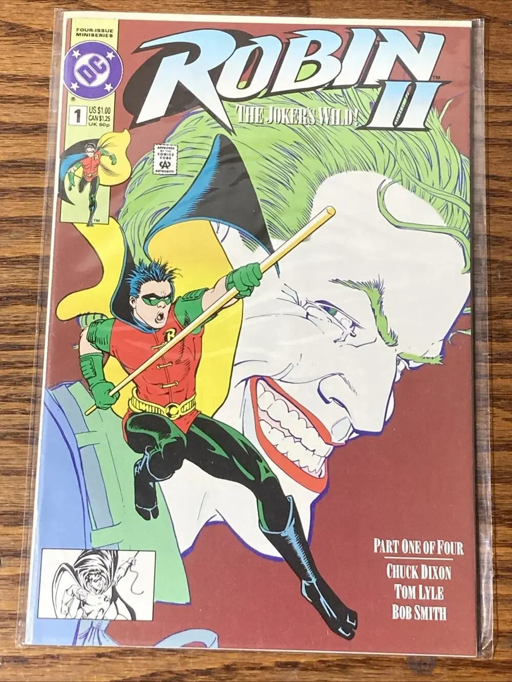 1991 DC ROBIN II: The Joker's Wild Part 1 Comic Book